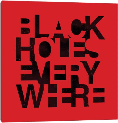 Black Holes Canvas Art Print - Trendy