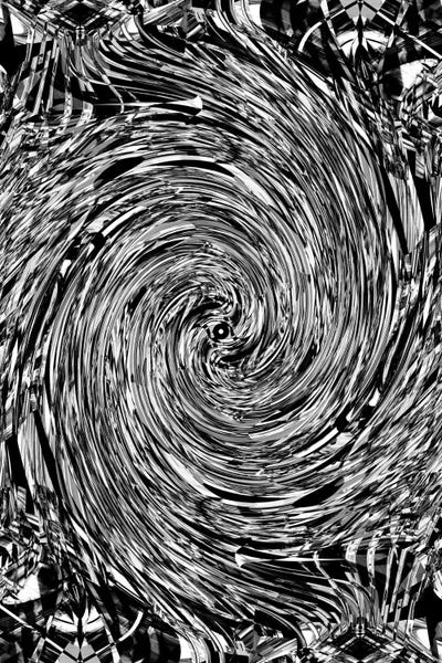 Geometric Spin by Nicebleed canvas print