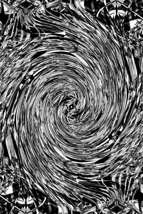 Geometric Spin by Nicebleed wall art