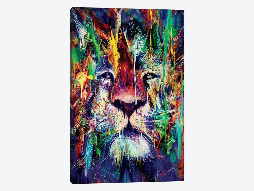Lion I by Nicebleed 1-piece Canvas Art Print