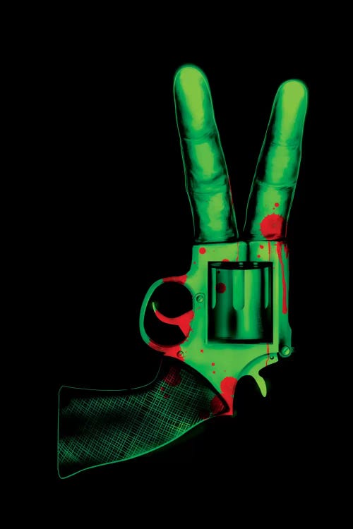 Peace Bang by Nicebleed wall art