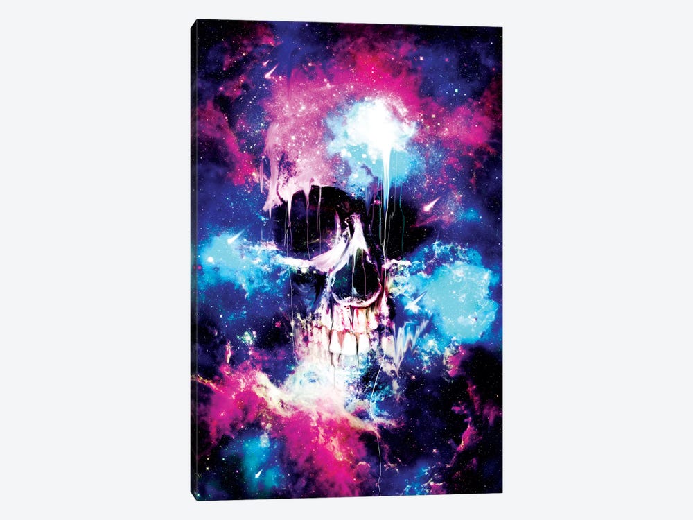 Space Skull by Nicebleed 1-piece Canvas Print