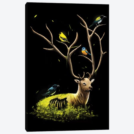 The Gathering Canvas Print #NID188} by Nicebleed Canvas Artwork