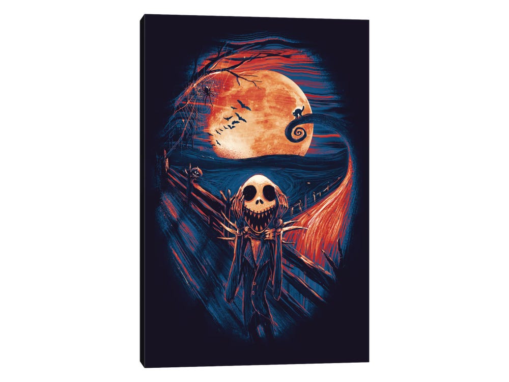 Cool Poster Art For THE NIGHTMARE BEFORE CHRISTMAS From Artist