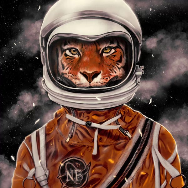 Tigers: Astro Tiger by Nicebleed