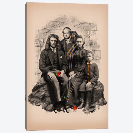 Family Portrait Canvas Print #NID21} by Nicebleed Canvas Art