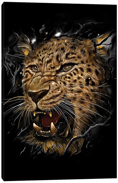 Leopard Canvas Art Print - Nicebleed