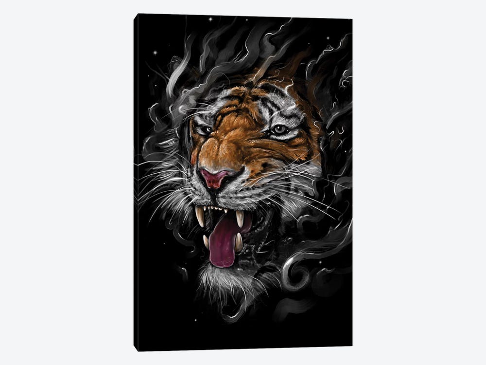 Tiger by Nicebleed 1-piece Canvas Art