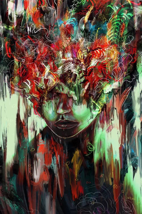 Chaotic Mind by Nicebleed wall art