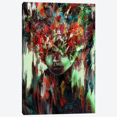 Chaotic Mind Canvas Print #NID243} by Nicebleed Canvas Art Print