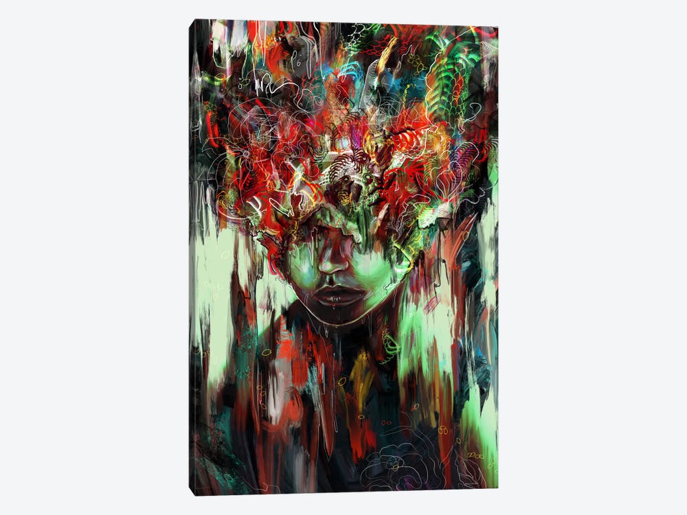 Chaotic Mind by Nicebleed 1-piece Canvas Wall Art
