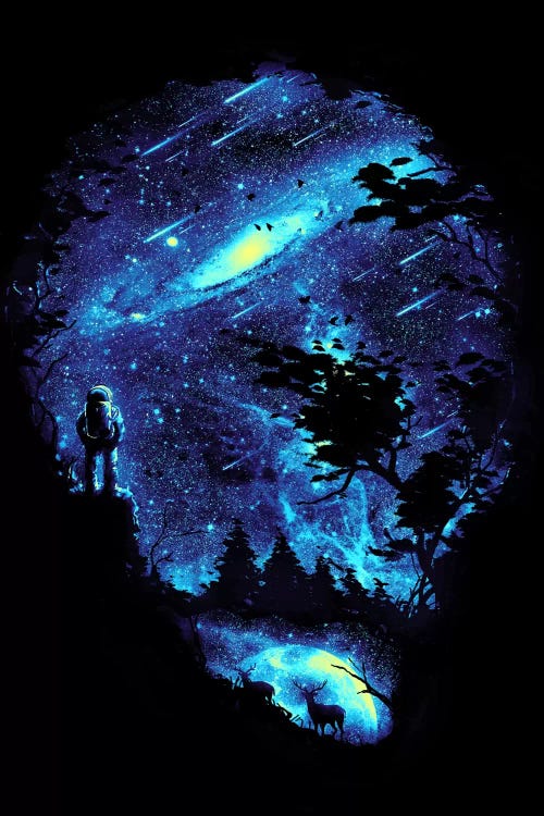 Cosmic Revelation by Nicebleed wall art
