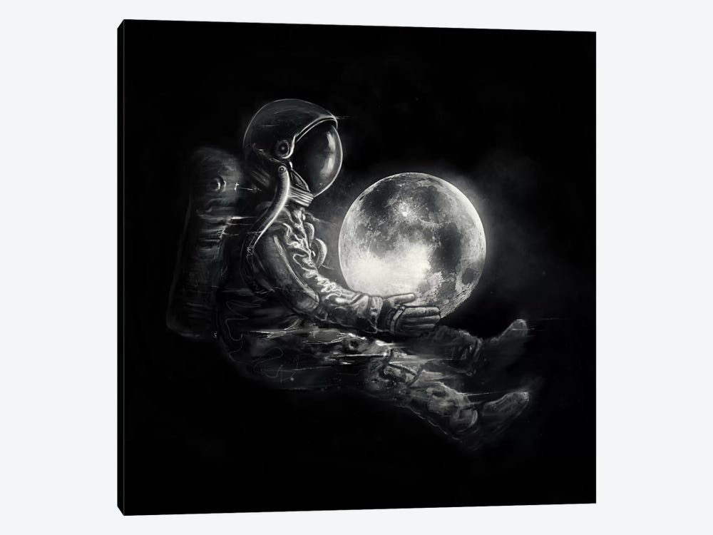 MoonPlay by Nicebleed 1-piece Canvas Print