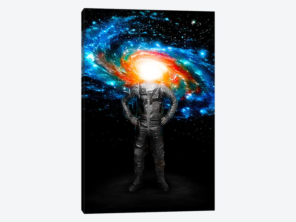 Mr. Galaxy, Colored by Nicebleed 1-piece Canvas Wall Art