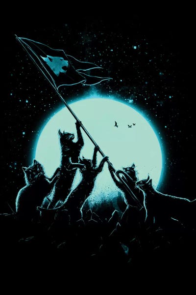 Teamwork: Freedom Cats by Nicebleed