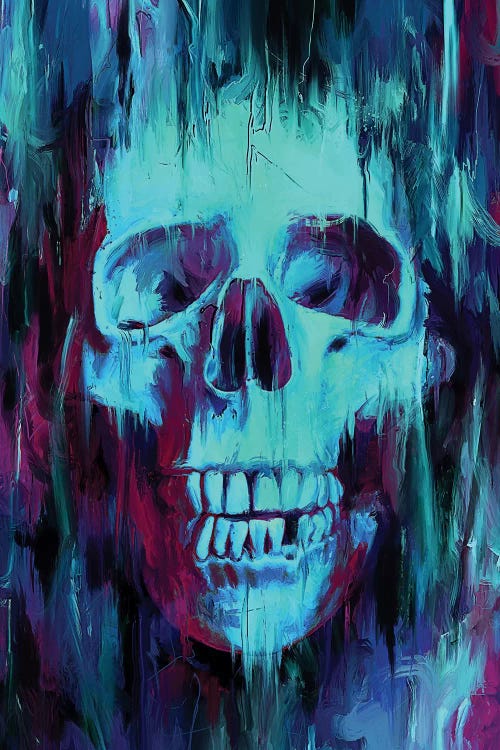 Skull Paint by Nicebleed wall art