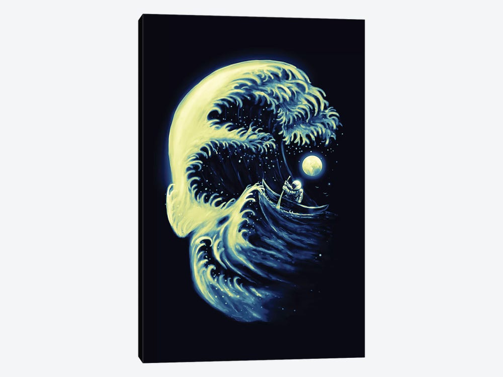 Death Wave by Nicebleed 1-piece Canvas Print