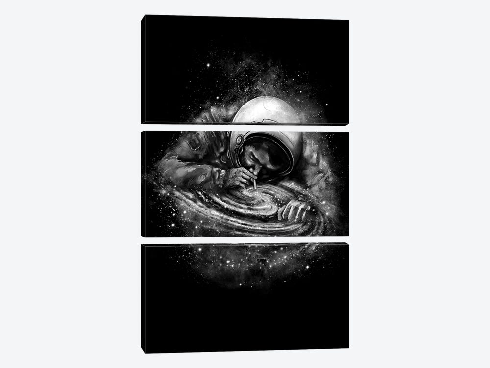 Space Junkie by Nicebleed 3-piece Canvas Art Print