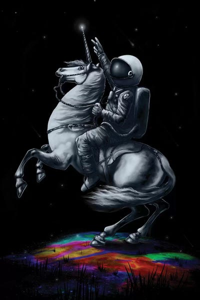 Kids Inspirational Art: Across The Universe by Nicebleed