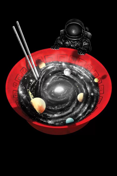 Cosmic Ramen II by Nicebleed wall art