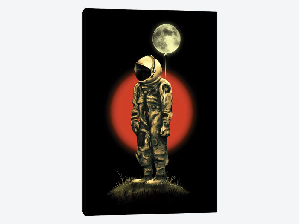 Fly Me To The Moon by Nicebleed 1-piece Canvas Art