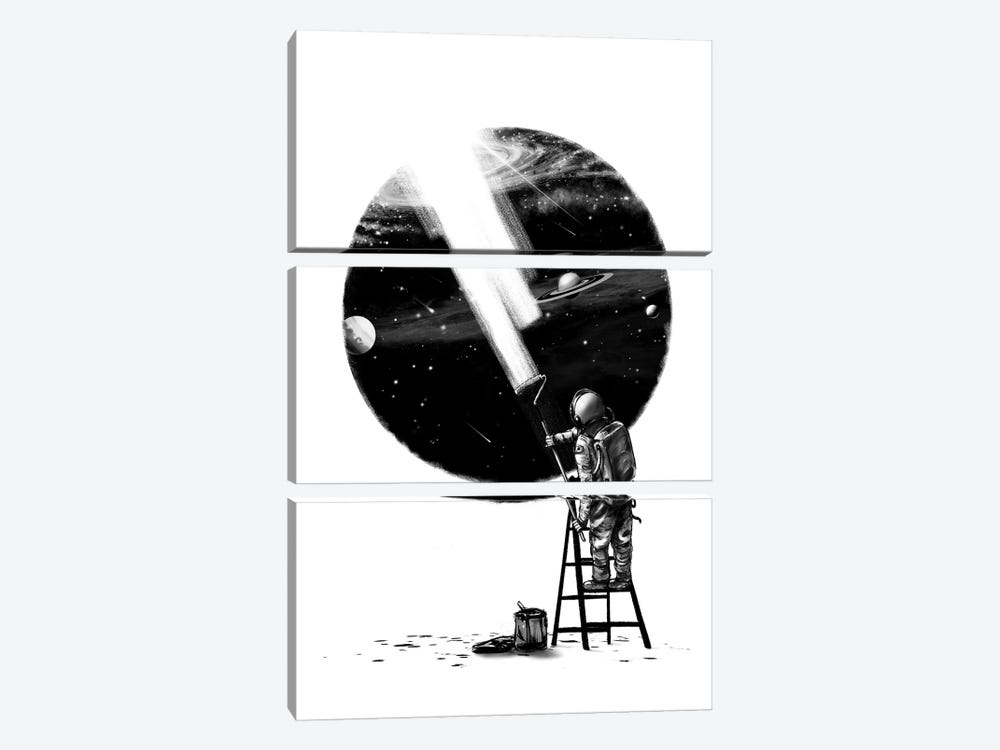 I Need More Space I by Nicebleed 3-piece Art Print