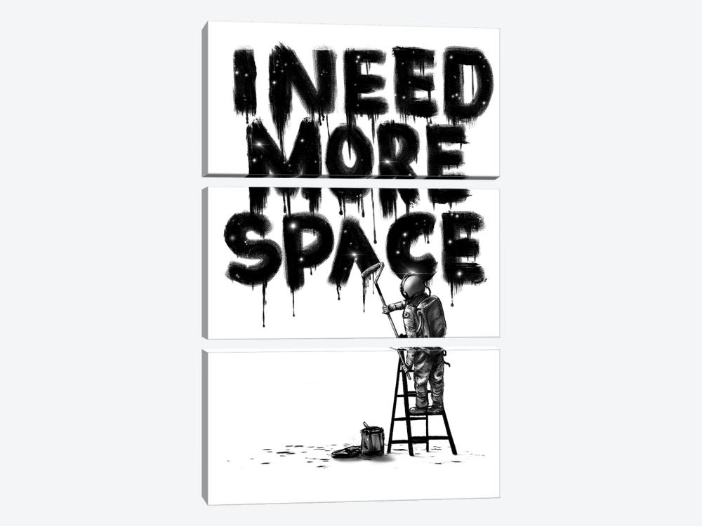 I Need More Space II by Nicebleed 3-piece Canvas Artwork