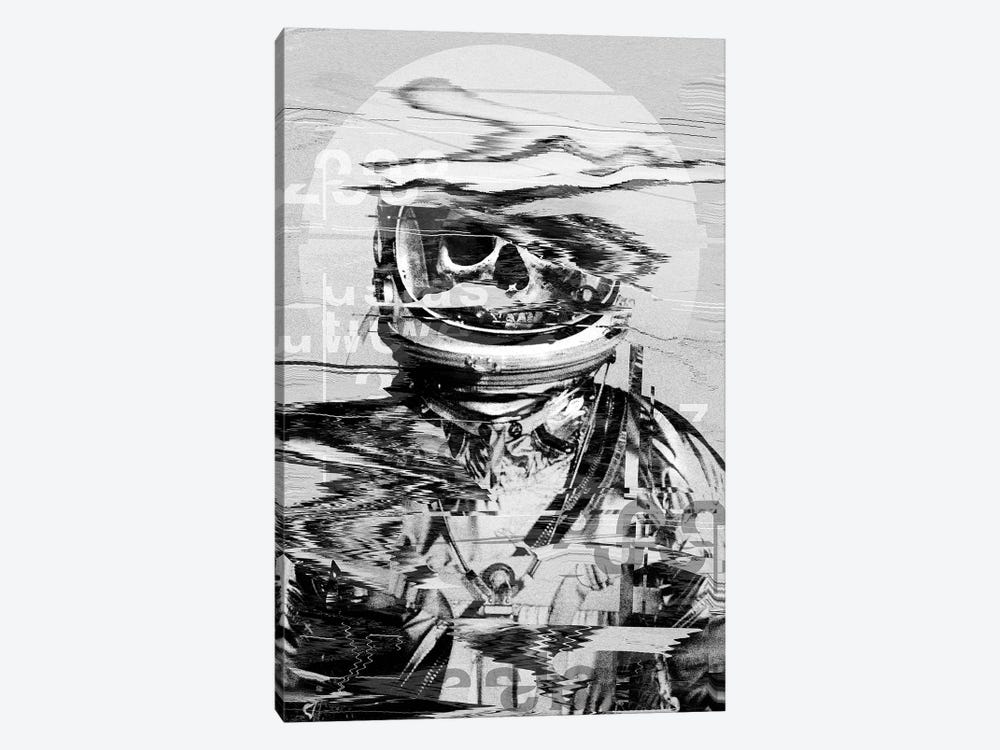 Astro Skull 1-piece Canvas Print