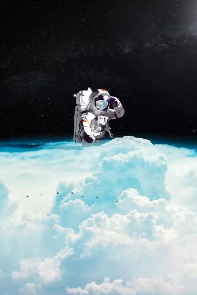 Kids Astronomy & Space Art: Seeking by Nicebleed