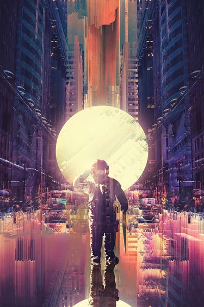 Space Fiction: Lost In The City by Nicebleed