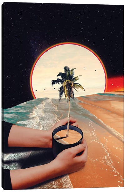 A Cup Of Sunshine Canvas Art Print - Nicebleed