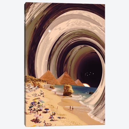 Tunnel Canvas Print #NID353} by Nicebleed Canvas Print