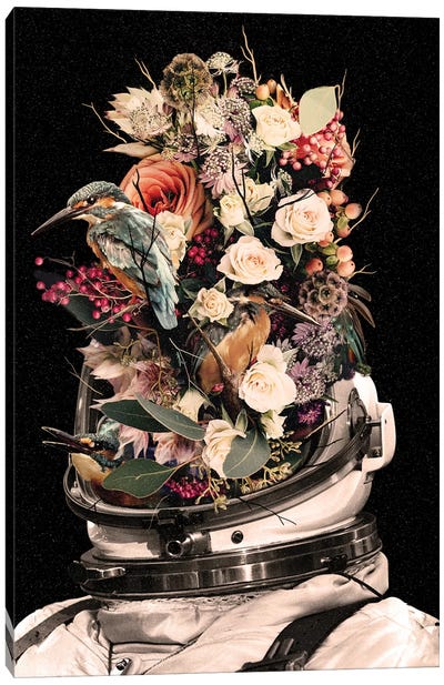 Bloom Canvas Art Print - Astronaut Art