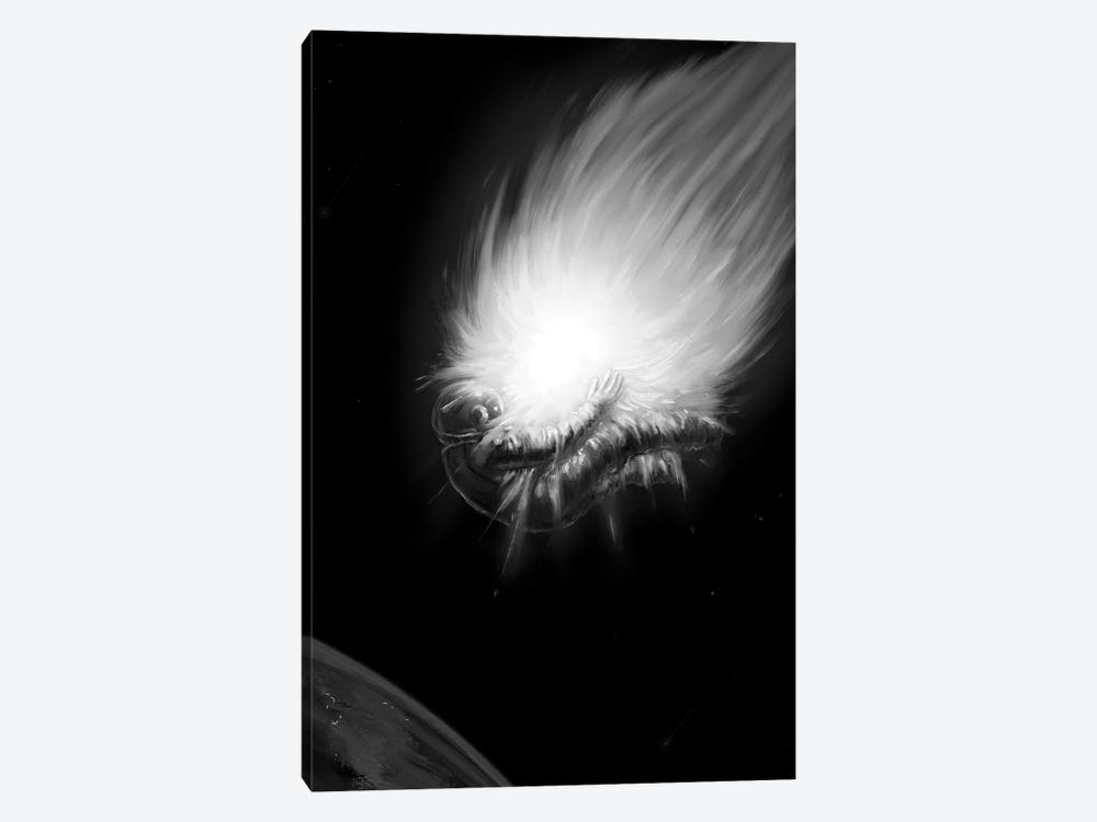 Asteroid Blast by Nicebleed 1-piece Canvas Print