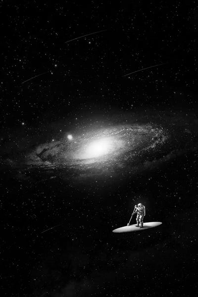Kids Astronomy & Space Art: Drifter by Nicebleed