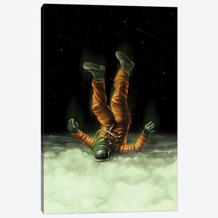 Shallow Clouds Canvas Print #NID380} by Nicebleed Canvas Artwork