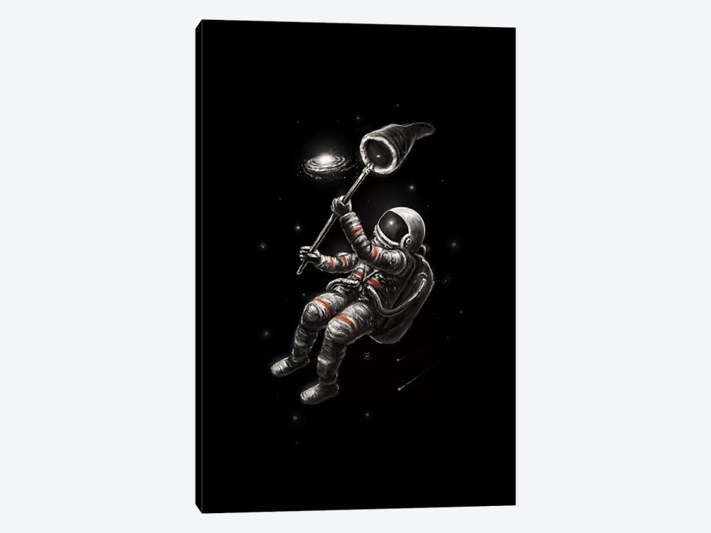 Catching A Galaxy by Nicebleed 1-piece Canvas Art Print