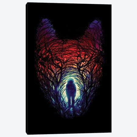 Into The Woods II Canvas Print #NID395} by Nicebleed Canvas Art