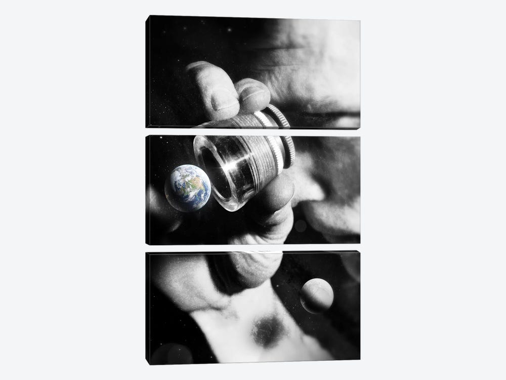 Earth Check by Nicebleed 3-piece Art Print