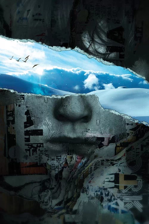 Look At The Bright Side II by Nicebleed wall art