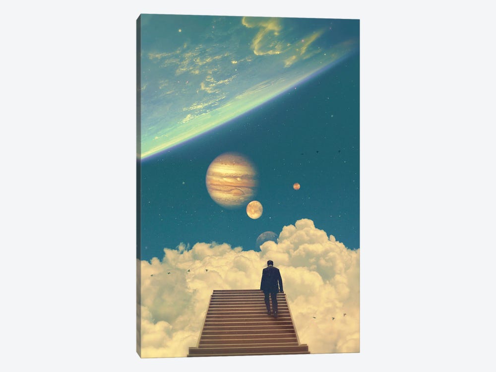 Stairway To Heaven by Nicebleed 1-piece Canvas Art