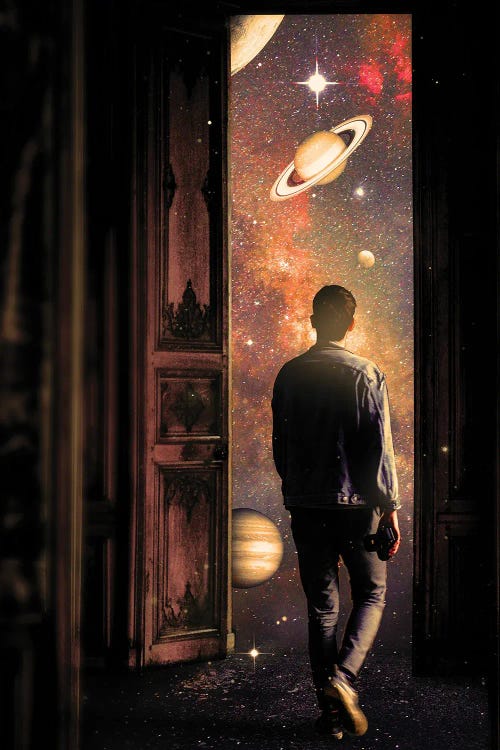 Curious by Nicebleed wall art