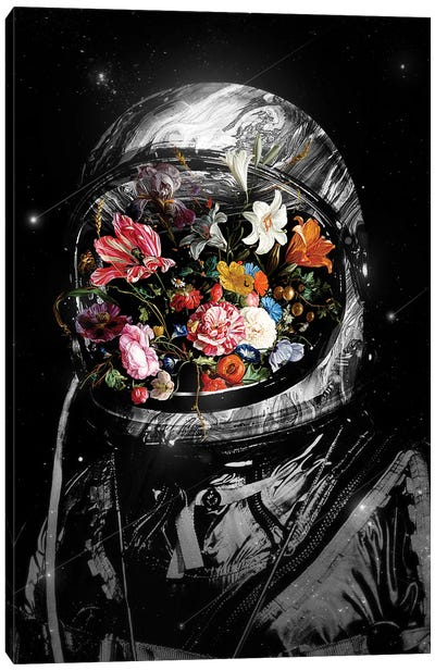 Bloom II Canvas Art Print - Space Exploration Art