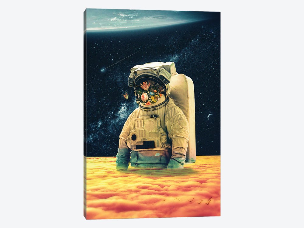 Space Walker by Nicebleed 1-piece Art Print