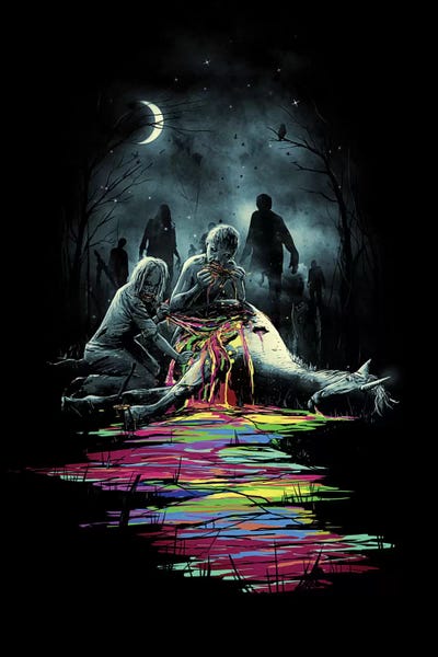 Midnight Snack by Nicebleed canvas print