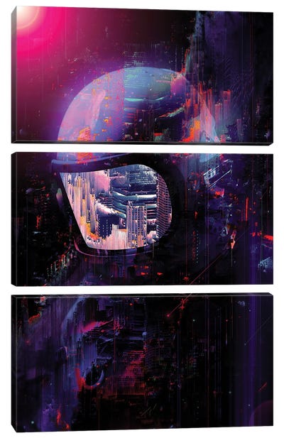 Dissolution Canvas Art Print - 3-Piece Astronomy & Space Art