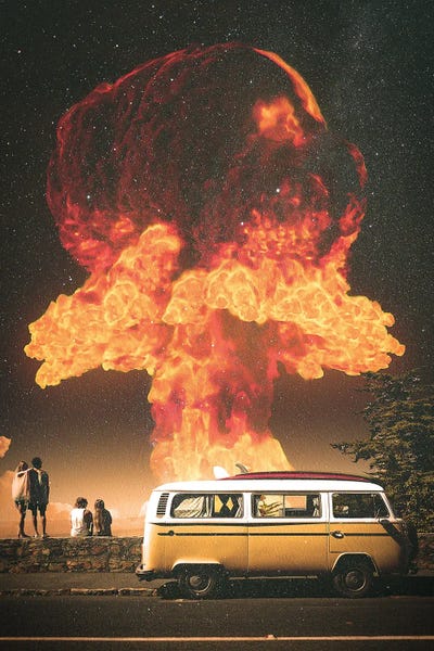 Stopover by Nicebleed canvas print