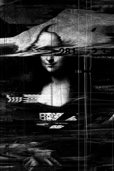 Mona Lisa: Mona Lisa Glitch by Nicebleed