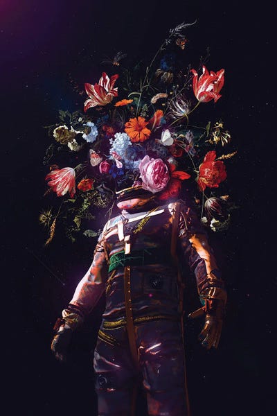 Edgy Bedroom: Full Bloom II by Nicebleed