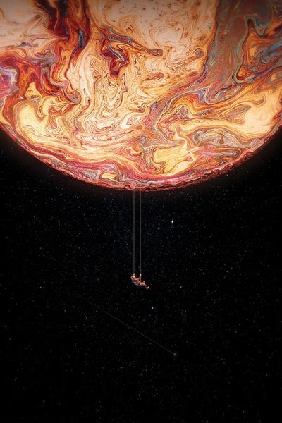 Edgy Bedroom: Swing by Nicebleed